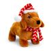 Dachshund in scarf and hat Keeleco SX2726