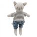 Wilberry Collectables, Boy Cat Soft Toy by The Puppet Company, WB001503. Cuddly toy