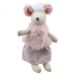 Wilberry Collectables, Girl Mouse Soft Toy by The Puppet Company, WB001508. Cuddly toy