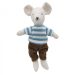 Wilberry Collectables, Boy Mouse Soft Toy by The Puppet Company, WB001510. Cuddly toy