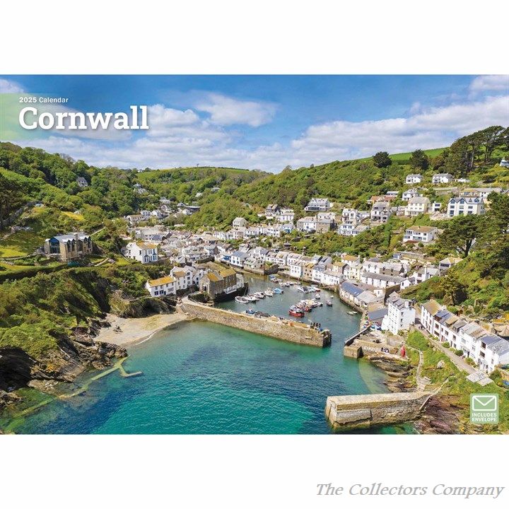 Cornwall A4 Calendar 2025