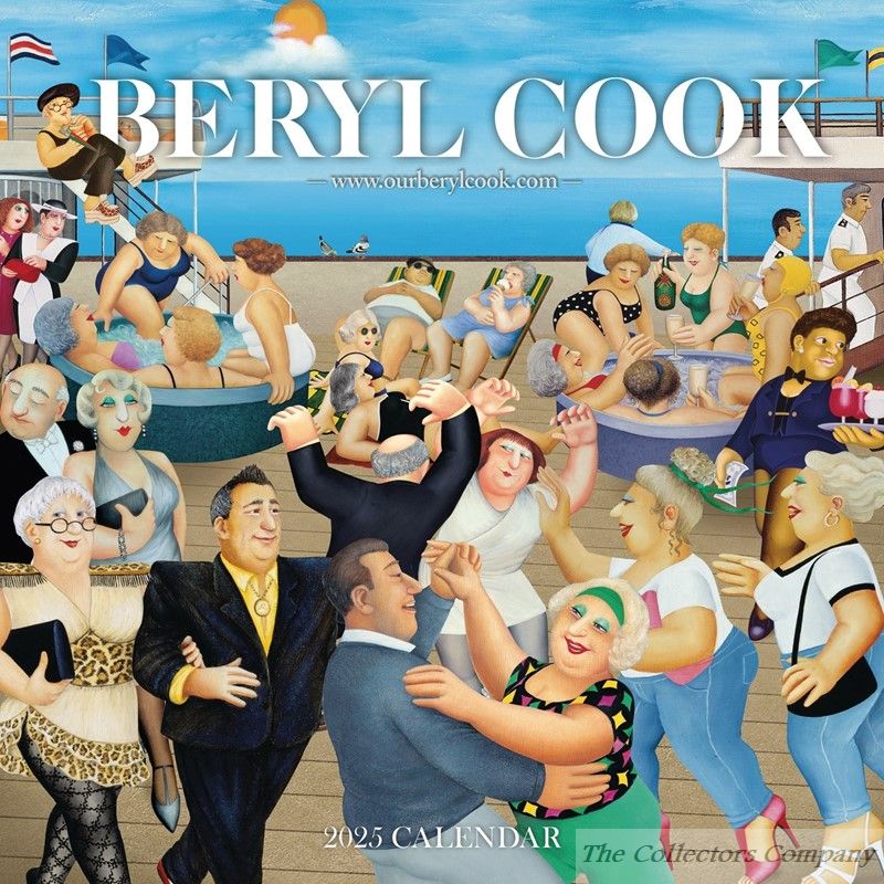 Beryl Cook Wall Calendar 2025