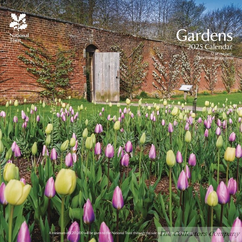 National Trust, Gardens Calendar 2025,