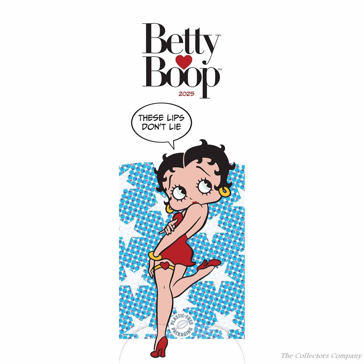 Betty Boop Slim Calendar 2025