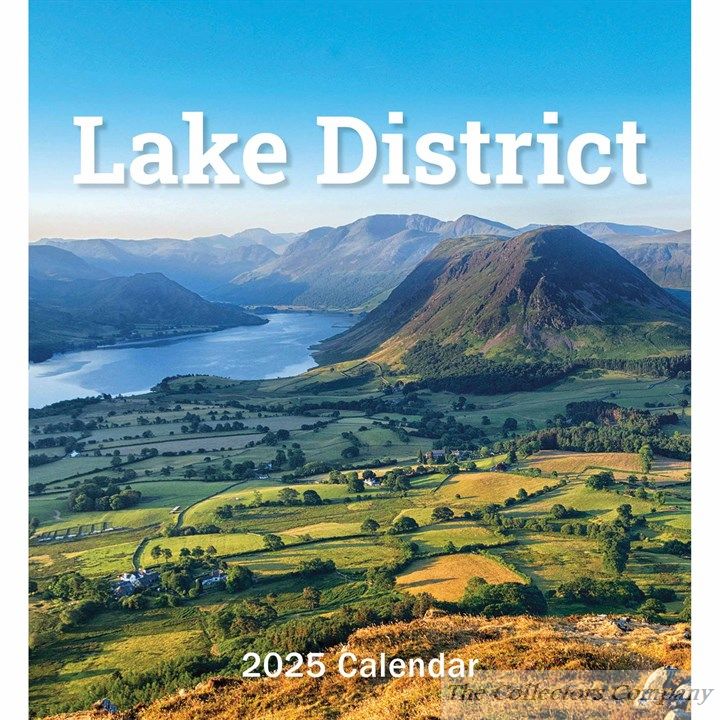 Lake District Mini Easel Calendar 2025