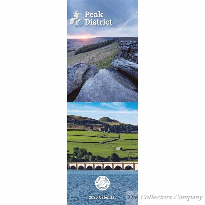 Peak District Slim Calendar 2025