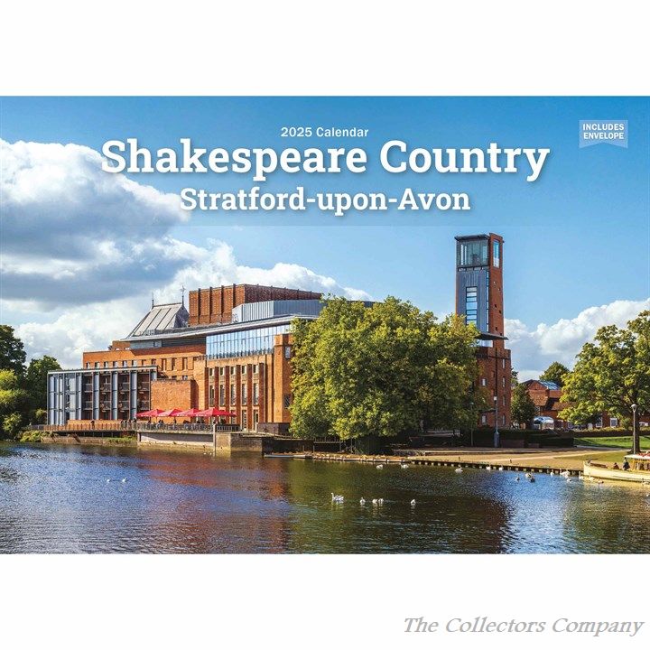 Shakespeare Country, Stratford-upon-Avon A5 Calendar 2025