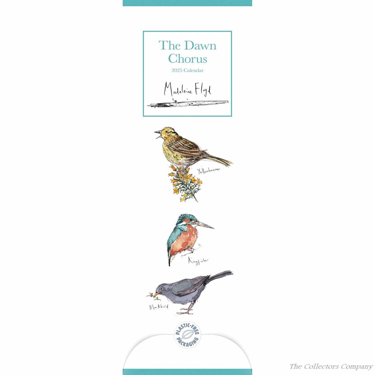 Madeleine Floyd The Dawn Chorus Slim Calendar 2025