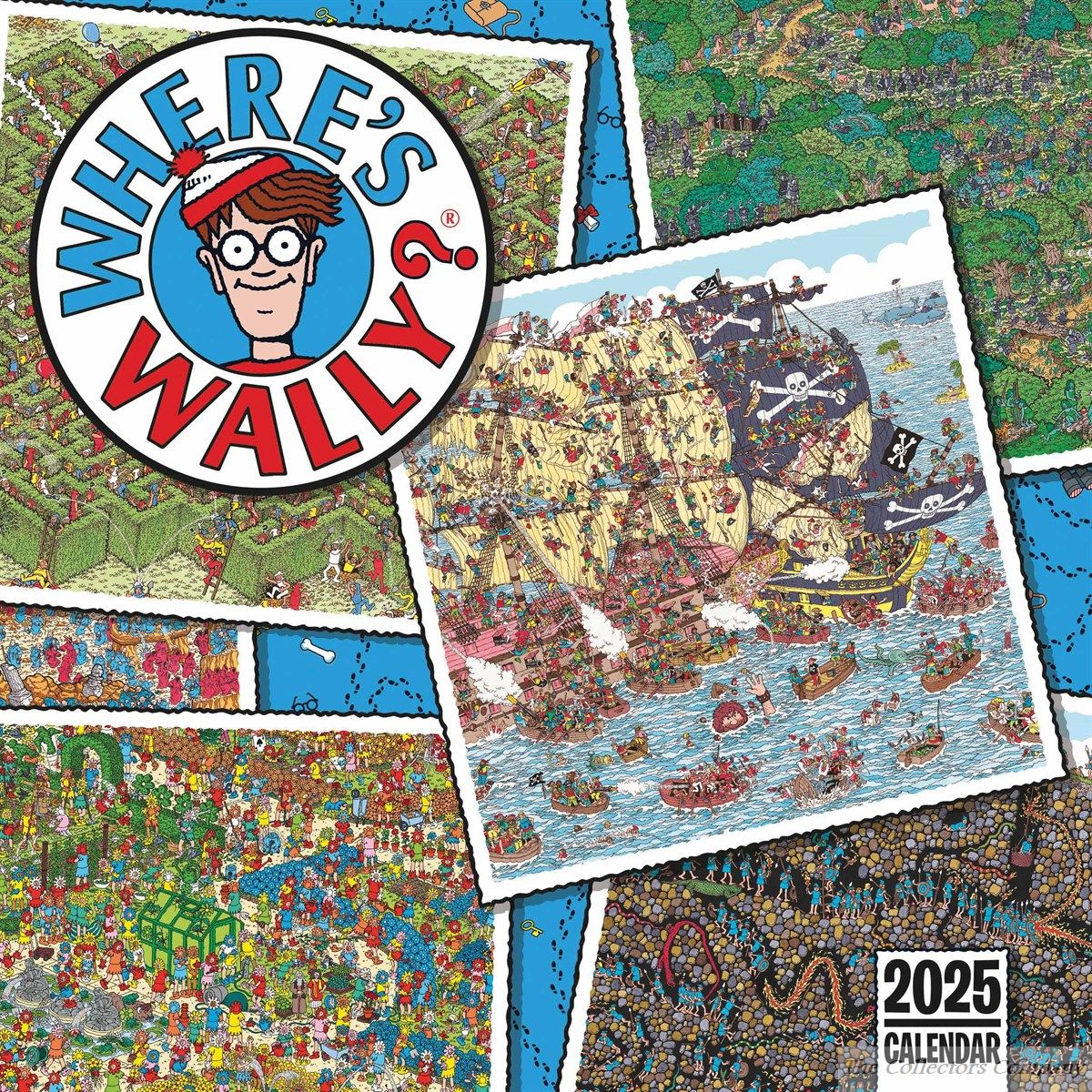 Where's Wally Calendar 2025