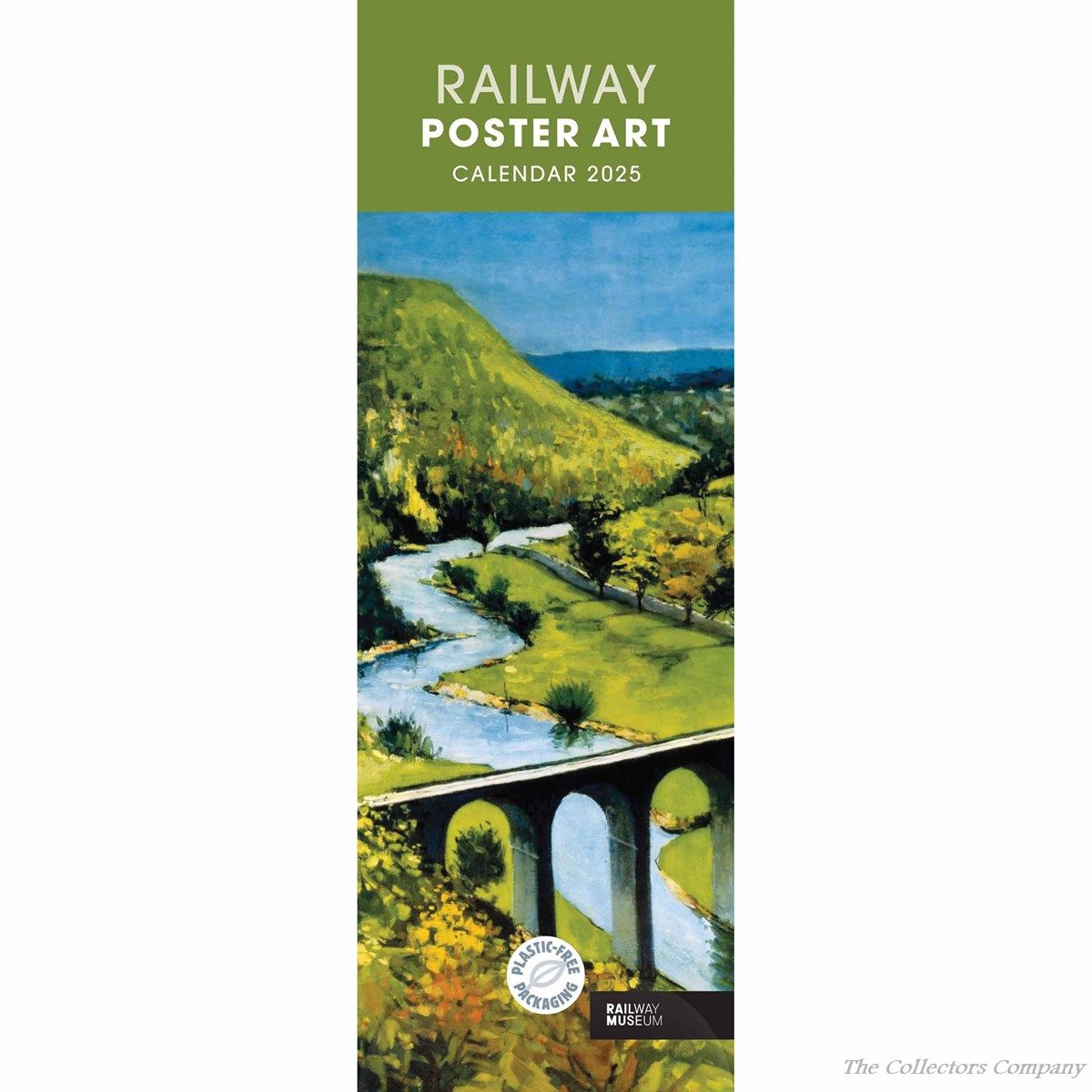 NRM Railway Poster Art Slim Calendar 2025