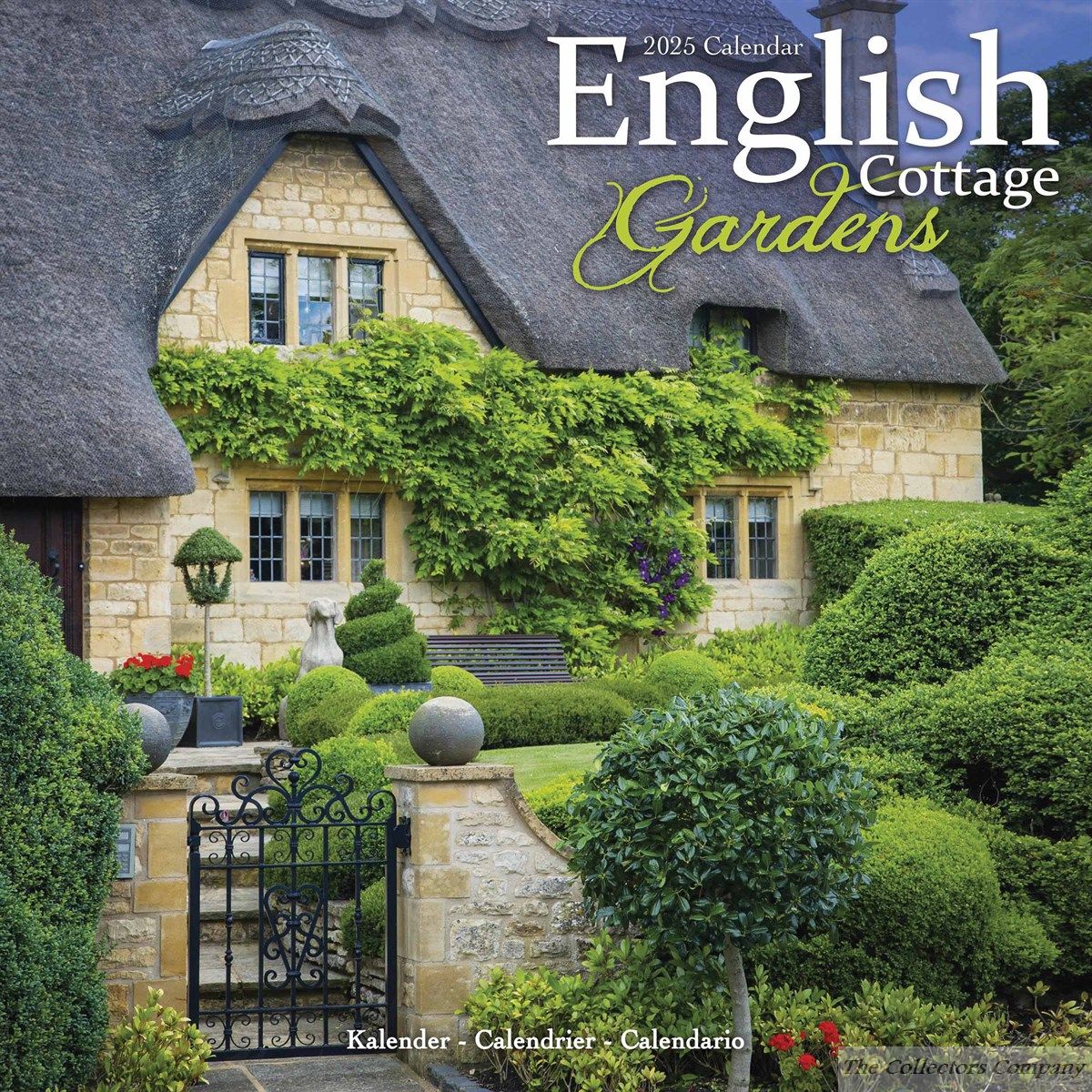 English Cottage Gardens Calendar 2025