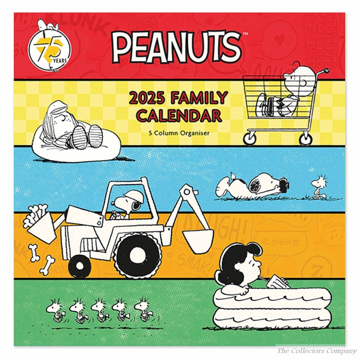 Peanuts Wall Calendar 2025