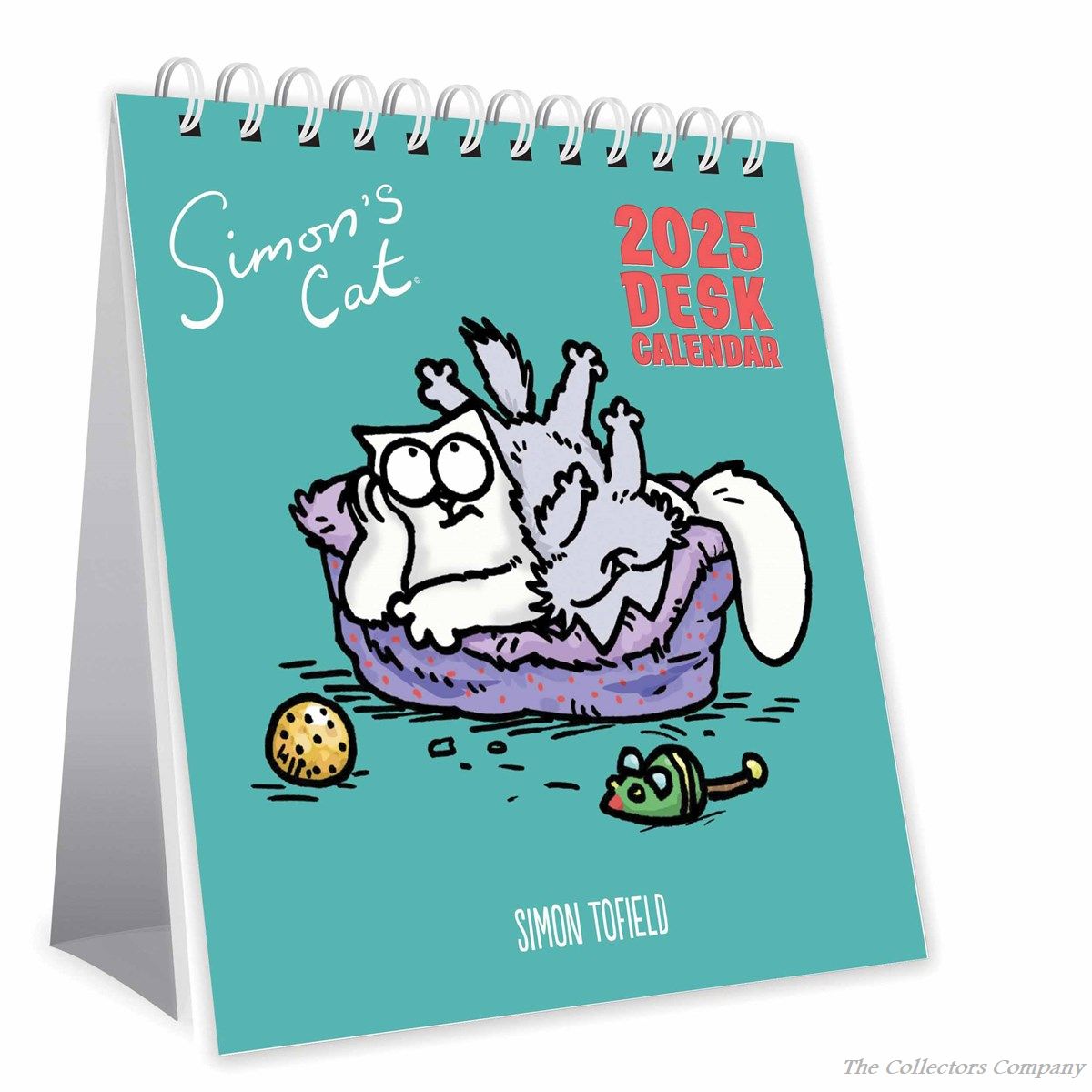 Simon's Cat Easel Desk Calendar 2025