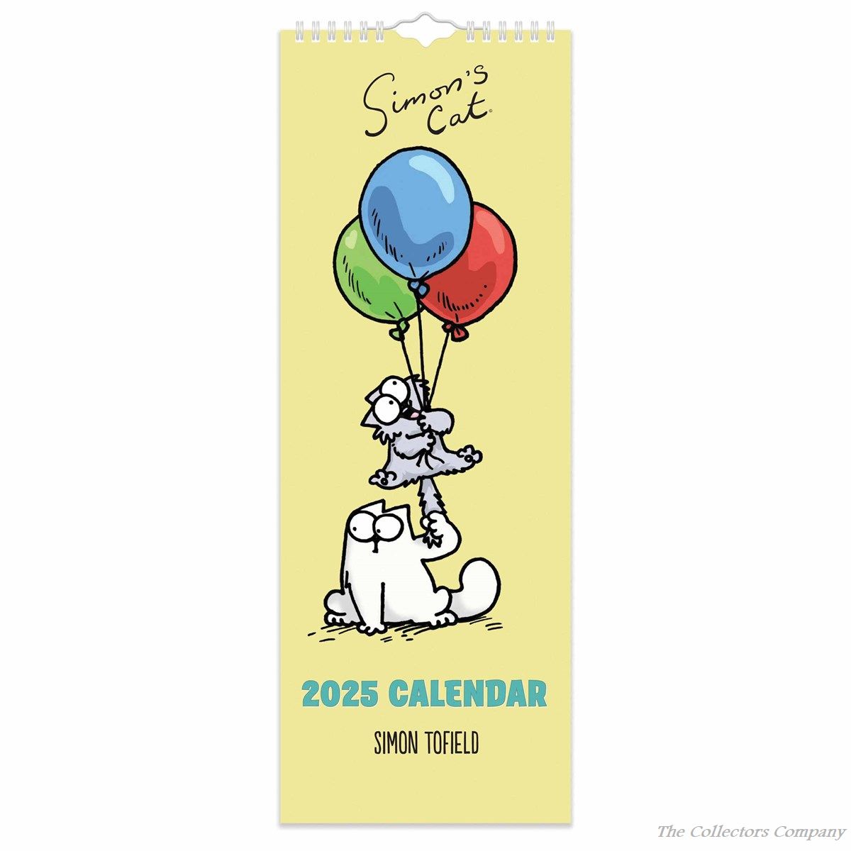 Simons Cat Slim Calendar 2025