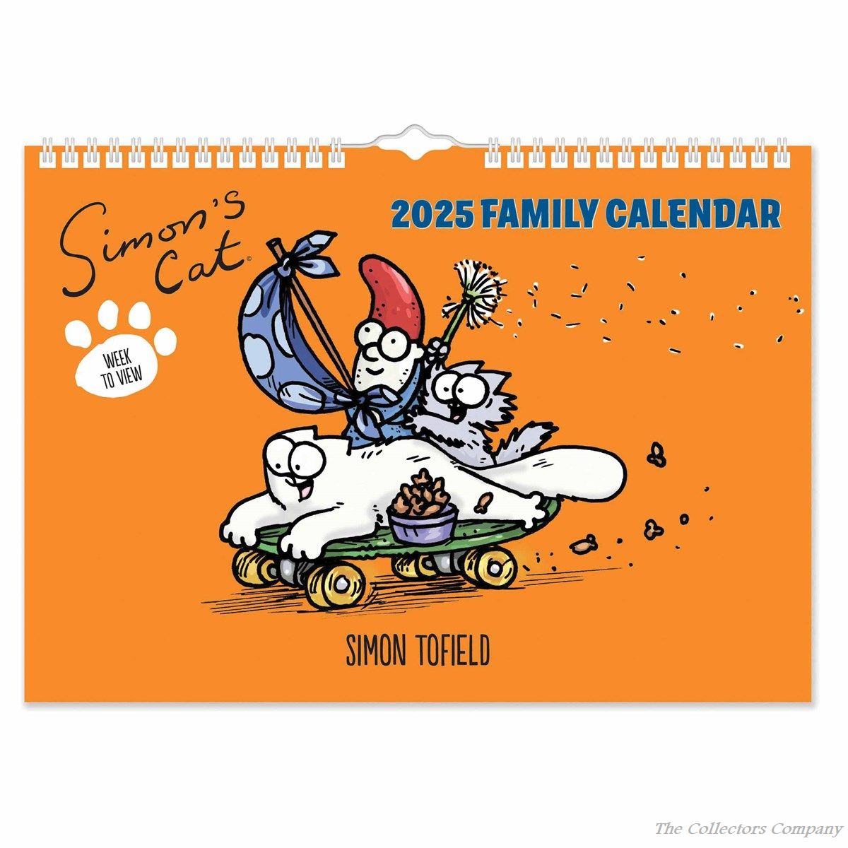 Simons Cat A4 Family Planner 2025