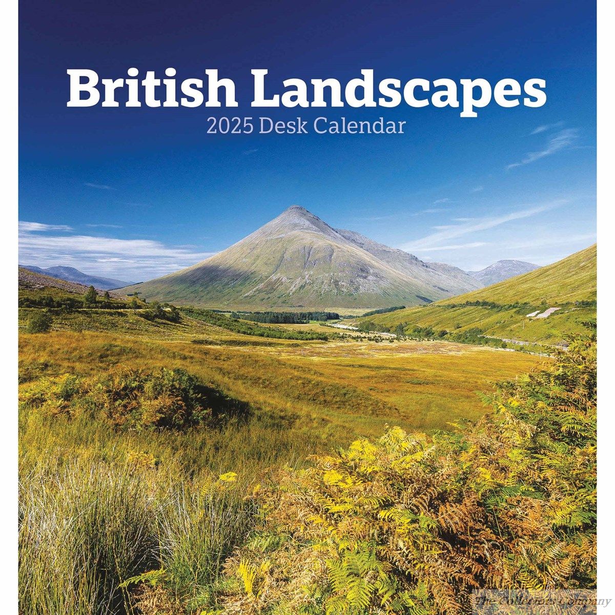 British Landscapes Easel Calendar 2025