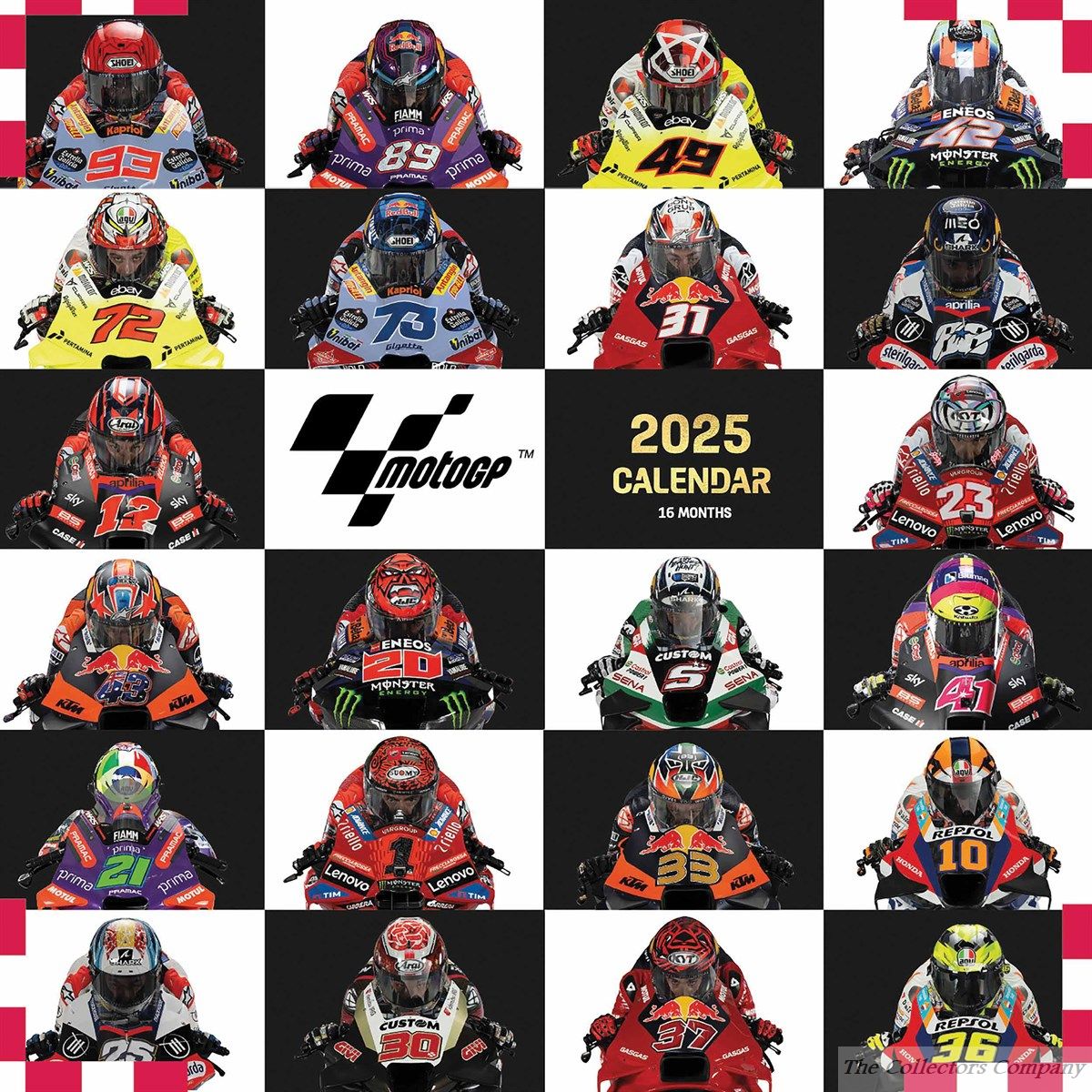 Moto GP Legends Calendar 2025