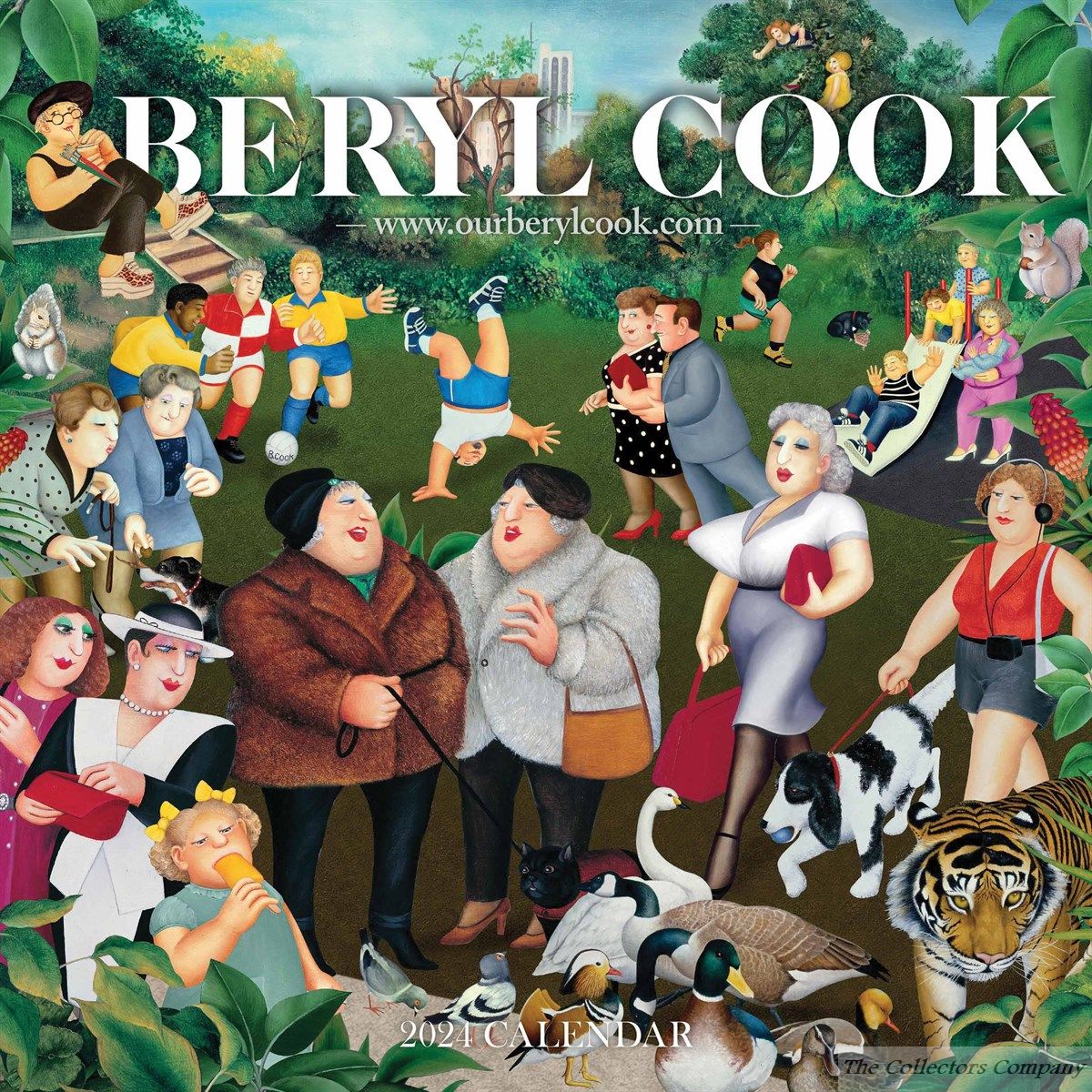 Beryl Cook Wall Calendar 2024 By Carousel Calendars 240253   312492 Beryl Cook Calendar Main 