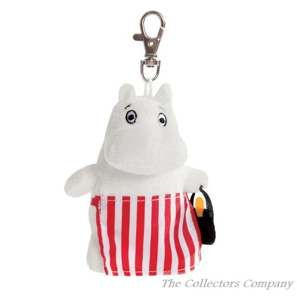 Moominmamma Keyclip by Aurora World, 60152. Cuddly keyring