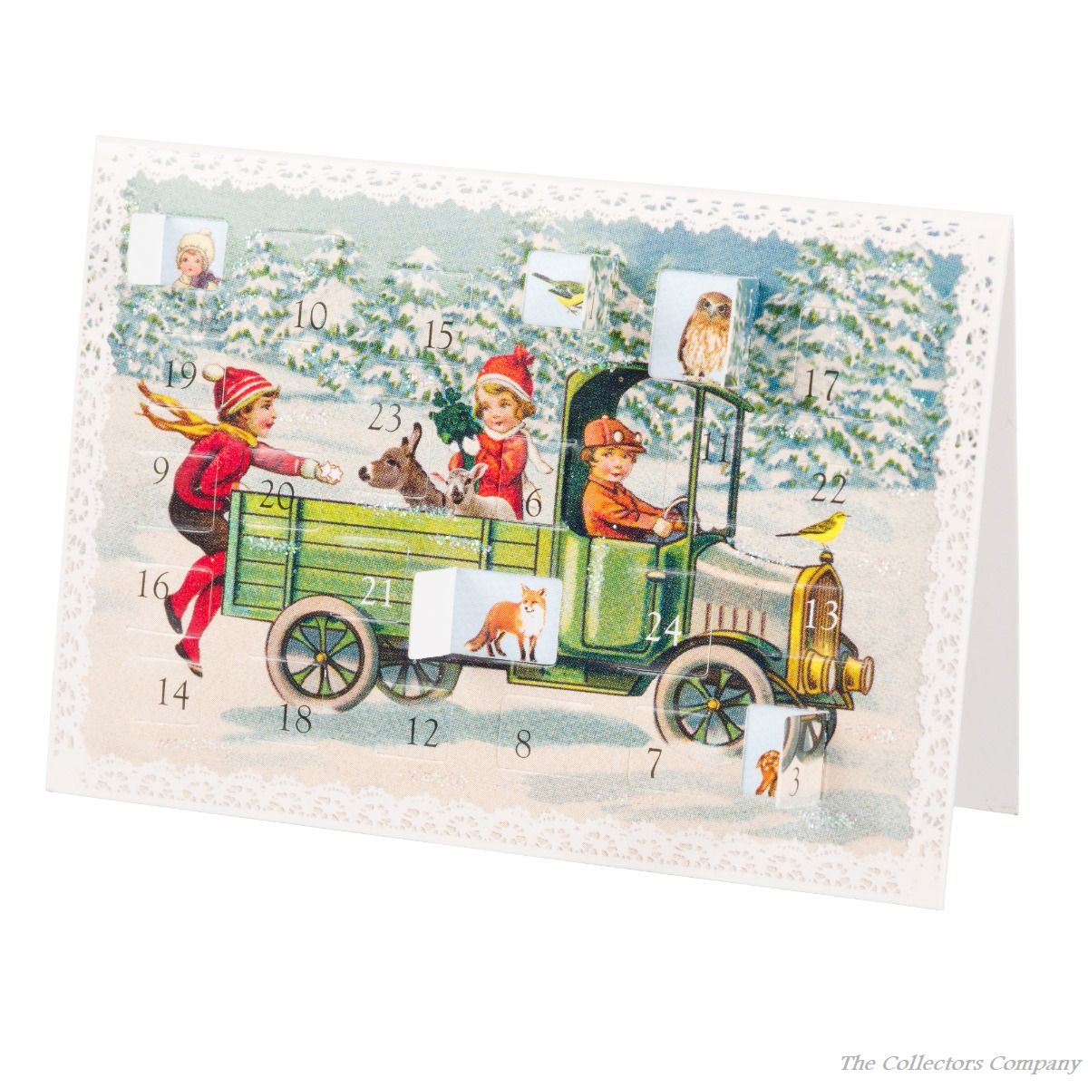 Coppenrath Miniature Edwardian Style Advent Calendar Cards 92360