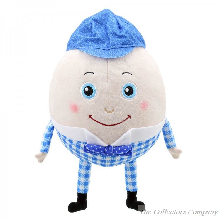 Wilberry Time for Stories, Humpty Dumpty Soft Toy by The Puppet Company, WB001406. Plush cuddly toy