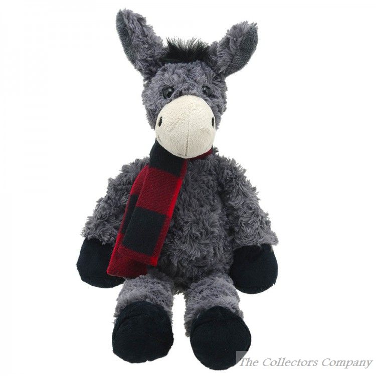 Wilberry Eco Classics Soft Toy, Large Donkey by The Puppet Company, WB004805. Plush cuddly toy