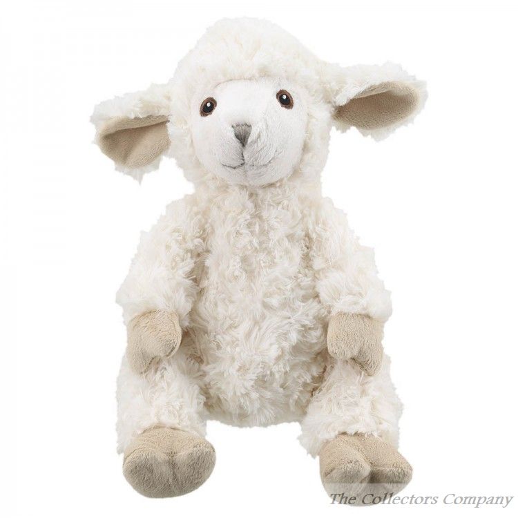 Wilberry Eco Classics Soft Toy, Lamb by The Puppet Company, WB004819. Plush cuddly toy