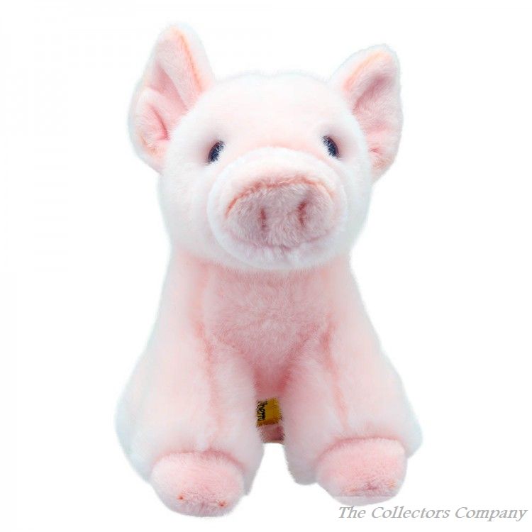 Wilberry Mini Soft Toy, Pig by The Puppet Company, WB005009. Plus cuddly toy