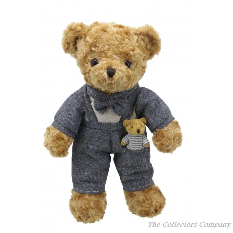 Wilberry Dressed Animals, Daddy Bear Soft Toy, WB005413. Plush cuddly toy