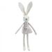 Wilberry Linen, Girl Hare Soft Toy by The Puppet Company, WB004221. Cuddly toy