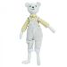 Wilberry Linen, Boy Bear Soft Toy by The Puppet Company, WB004222. Cuddly teddy bear