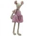 Wilberry Linen, Large Girl Mouse by The Puppet Company, WB004233. Soft cuddly toy