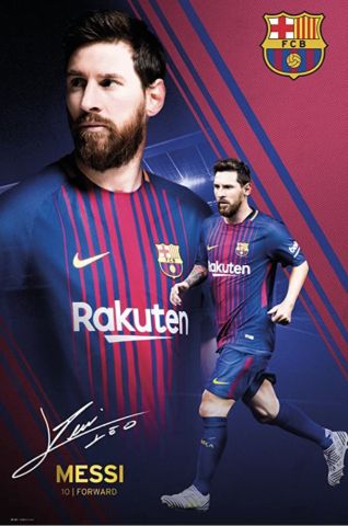 Barcelona Messi Collage Maxi Poster SP1451