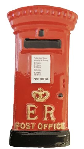 Post Box Ceramic Fridge Magnet by Elgate 13091