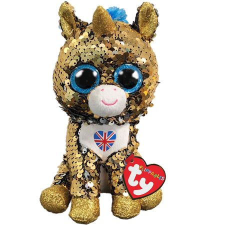 TY Noble Unicorn Flippable Beanie Boo 36351 