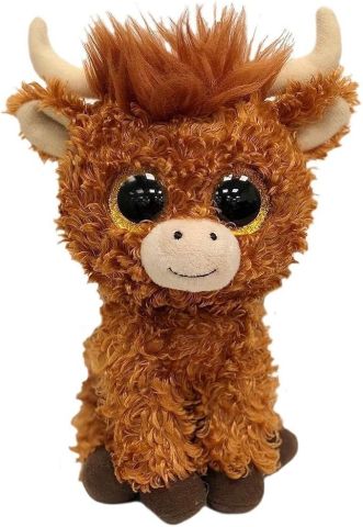 TY Beanie Boo, Angus Highland Cow, 36659. Plush soft toy