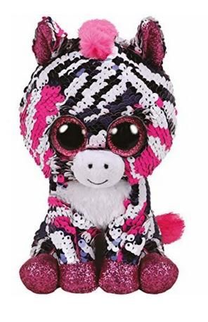 Ty Beanie Boo Zoey Zebra Flippable 36672 