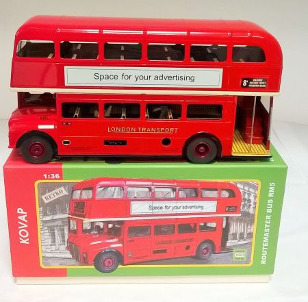 Kovap Tin Plate Routemaster Clockwork Bus 