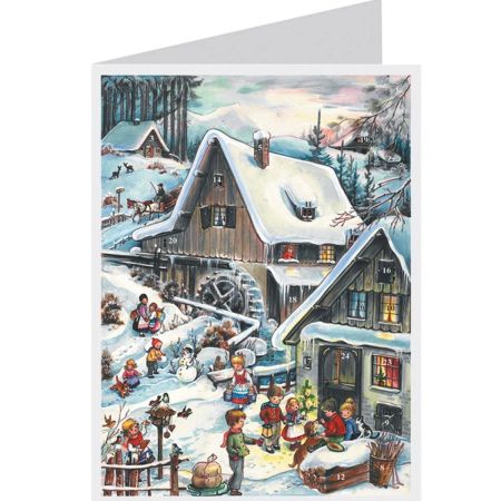 Richard Sellmer Advent Calendar Card At the Mill 40804