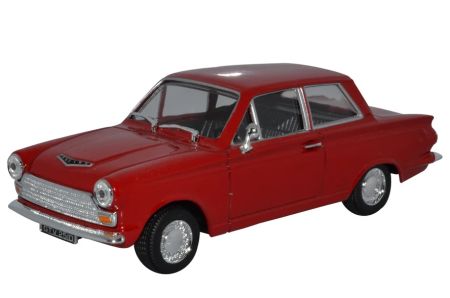 Cararama Ford Cortina Mk1 Dark Red 417060