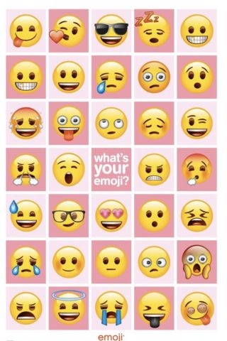 Emoji Know your Emoji Maxi Poster by GB Eye GN0854