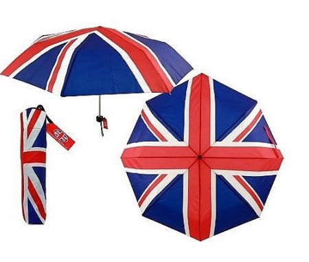 Union Jack Telescopic Umbrella 64792