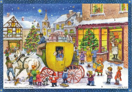 Richard Sellmer Advent Calendar The Stagecoach 70127 