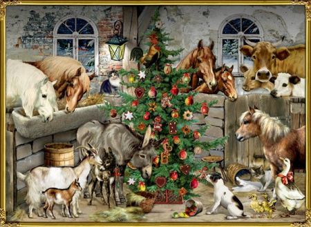 Festive Farm Advent Calendar Coppenrath 72598