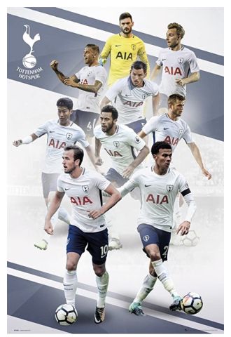 Tottenham Players 17/18, Maxi Poster by GB Eye SP1443