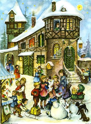 Richard Sellmer Advent Calendar Fun in the Snow 