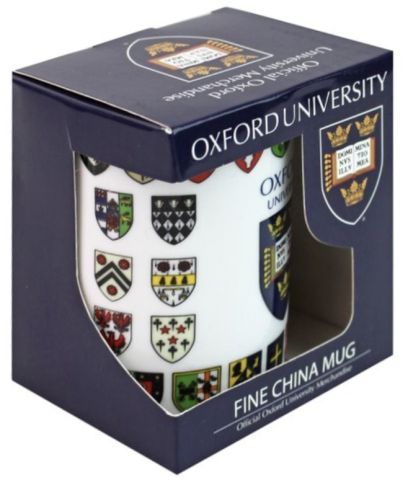 Oxford College Crest Mug boxed 73729