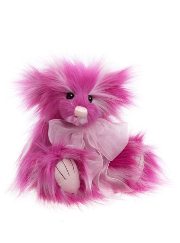 Charlie Bears Raspberry Cupcake, Plush Teddy Bear, CB256123O