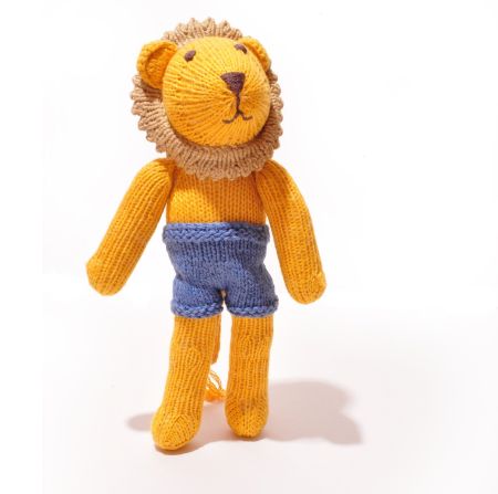 Chunkichilli Knitted Lion Soft toy