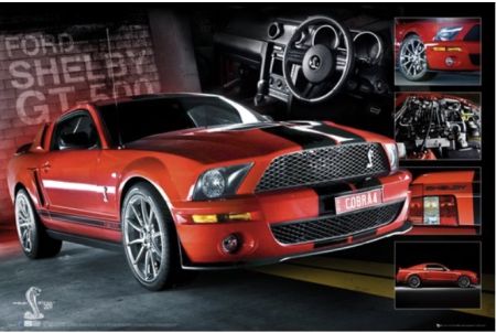 Easton Red Mustang Maxi Poster by GB Eye GN0566